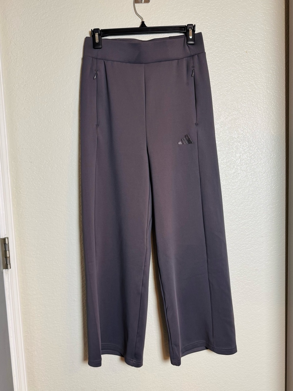 Adidas Gray High Waisted Athletic Sweatpants NWOT